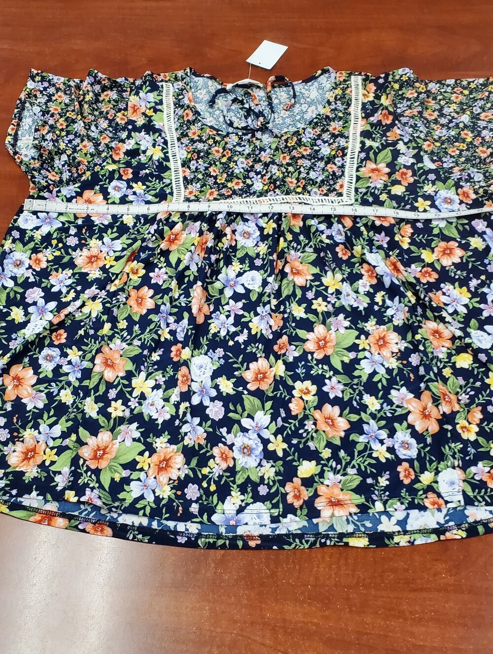 Front Lace Top - Picture 3 of 5